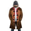 Donkey Kong SMB AOP Hooded Cloak Coat FRONT Mockup - Anime Gifts Store