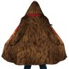 Donkey Kong SMB AOP Hooded Cloak Coat MAIN Mockup - Anime Gifts Store