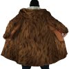 Donkey Kong SMB AOP Hooded Cloak Coat NO HOOD Mockup - Anime Gifts Store