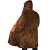 Donkey Kong SMB AOP Hooded Cloak Coat SIDE Mockup - Anime Gifts Store