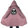 Donquixote Pirates Doflamingo OP AOP Hooded Cloak Coat MAIN Mockup - Anime Gifts Store