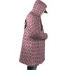 Donquixote Pirates Doflamingo OP AOP Hooded Cloak Coat RIGHT Mockup - Anime Gifts Store