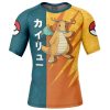 Dragonite Attack P Rashguards Short Sleeve FRONT Mockup - Anime Gifts Store