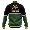 Earthbenders Avatar Varsity Jacket BACK Mockup - Anime Gifts Store