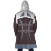 Edward Kenway Assassins Creed AOP Hooded Cloak Coat BACK Mockup - Anime Gifts Store