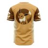 Eevee Pokemon AOP Baseball Jersey AOP Baseball Jersey BACK Mockup - Anime Gifts Store