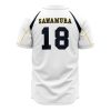 Eijun Sawamura Siedo High AOD AOP Baseball Jersey AOP Baseball Jersey BACK Mockup - Anime Gifts Store