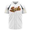 Eijun Sawamura Siedo High AOD AOP Baseball Jersey AOP Baseball Jersey FRONT Mockup - Anime Gifts Store