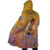 Electric FLCL AOP Hooded Cloak Coat SIDE Mockup - Anime Gifts Store