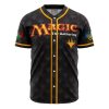 Elements of Magic the Gathering AOP Baseball Jersey FRONT Mockup - Anime Gifts Store