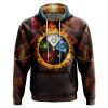 Elements of Magic the Gathering AOP Hoodie 3D FRONT Mockup - Anime Gifts Store