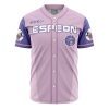 Espeon Pokemon AOP Baseball Jersey AOP Baseball Jersey FRONT Mockup - Anime Gifts Store