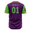 Eva 01 NERV Evangelion AOP Baseball Jersey BACK Mockup - Anime Gifts Store