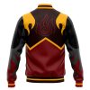 Firebenders Avatar Varsity Jacket BACK Mockup - Anime Gifts Store