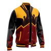 Firebenders Avatar Varsity Jacket F LEFT Mockup - Anime Gifts Store