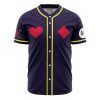 First Outfit Hisoka Hunter X Hunter AOP Baseball Jersey FRONT Mockup - Anime Gifts Store