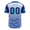 Frozen Disney AOP Baseball Jersey BACK Mockup - Anime Gifts Store