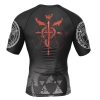 Full Metal Alchemist Short Sleeve Rash Guard back 1 - Anime Gifts Store