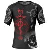 Full Metal Alchemist Short Sleeve Rash Guard front 1 - Anime Gifts Store