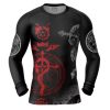 Full metal alchemist Compression Shirt Rash Guard front 1 - Anime Gifts Store