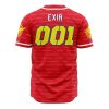 GN 001 Exia Gundam AOP Baseball Jersey BACK Mockup - Anime Gifts Store