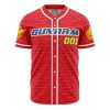 GN 001 Exia Gundam AOP Baseball Jersey FRONT Mockup - Anime Gifts Store