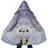 Gintoki and Sadaharu Gintama AOP Hooded Cloak Coat MAIN Mockup - Anime Gifts Store