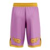 Giorno Giovanna Anime Jojo Bizarre Adventure Basketball Shorts BACK Mockup - Anime Gifts Store