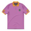 Giorno Giovanna Anime Jojos Bizarre Adventure AOP Premium Polo Shirt FRONT Mockup - Anime Gifts Store