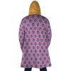 Giorno Giovanna Anime Jojos Bizarre Adventure Hooded Cloak Coat BACK Mockup - Anime Gifts Store