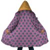 Giorno Giovanna Anime Jojos Bizarre Adventure Hooded Cloak Coat MAIN Mockup - Anime Gifts Store