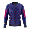 Giorno Giovanna Manga Jojos Bizarre Adventure Bomber Jacket FRONT Mockup - Anime Gifts Store