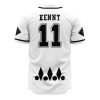 Gotei 13 Kenny Bleach AOP Baseball Jersey AOP Baseball Jersey BACK Mockup - Anime Gifts Store