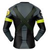 Ground Zeroes Big Boss MGS Rashguards Long Sleeve BACK Mockup - Anime Gifts Store