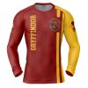 Gryffindor Compression Shirt Rash Guard front - Anime Gifts Store