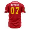 Gryffindor Lions House Harry Potter AOP Baseball Jersey AOP Baseball Jersey BACK Mockup 1 - Anime Gifts Store