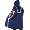 Gym Suit My Hero Academia Hooded Cloak Coat SIDE Mockup - Anime Gifts Store