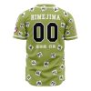 Hashira Gyomei Himejima DS AOP Baseball Jersey AOP Baseball Jersey BACK Mockup - Anime Gifts Store