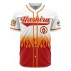 Hashira Kyojuro Rengoku DS AOP Baseball Jersey AOP Baseball Jersey FRONT Mockup - Anime Gifts Store