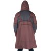 Hashirama Senju Naruto AOP Hooded Cloak Coat BACK Mockup - Anime Gifts Store