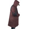 Hashirama Senju Naruto AOP Hooded Cloak Coat RIGHT Mockup - Anime Gifts Store