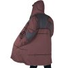 Hashirama Senju Naruto AOP Hooded Cloak Coat SIDE Mockup - Anime Gifts Store