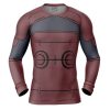 Hashirama Senju Naruto Rashguards Long Sleeve FRONT Mockup - Anime Gifts Store