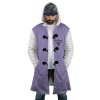 Hinata Hyuga Naruto AOP Hooded Cloak Coat FRONT Mockup - Anime Gifts Store