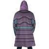 Hit DBZ AOP Hooded Cloak Coat BACK Mockup - Anime Gifts Store