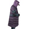 Hit DBZ AOP Hooded Cloak Coat RIGHT Mockup - Anime Gifts Store