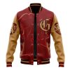 Hogwarts Legacy Gryffindor HP Varsity Jacket FRONT Mockup 1 - Anime Gifts Store