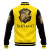 Hogwarts Legacy Hufflepuff V1 HP Varsity Jacket BACK Mockup - Anime Gifts Store