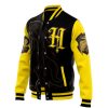 Hogwarts Legacy Hufflepuff V2 HP Varsity Jacket F RIGHT Mockup - Anime Gifts Store