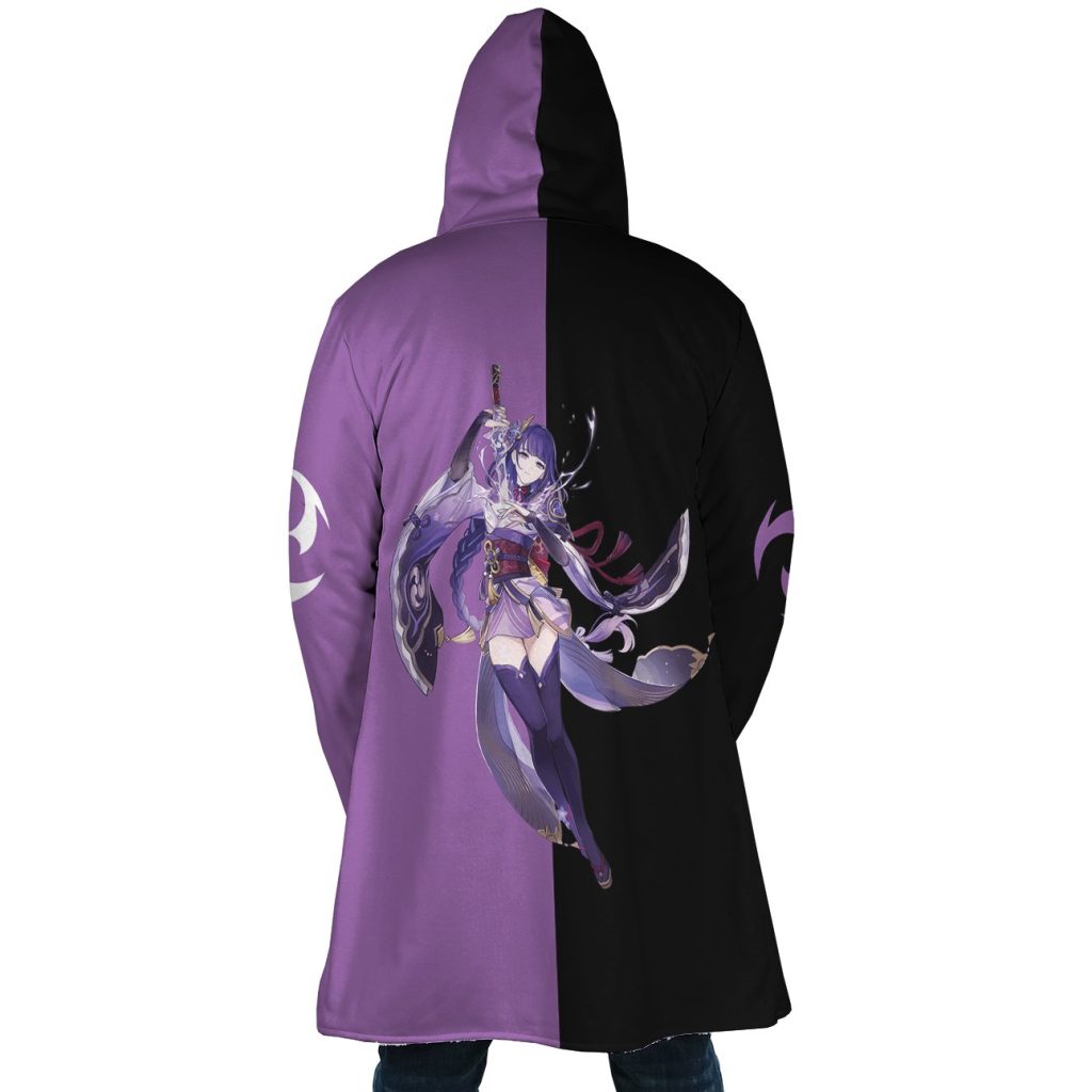 Hooded Cloak Coat back 1 - Anime Gifts Store